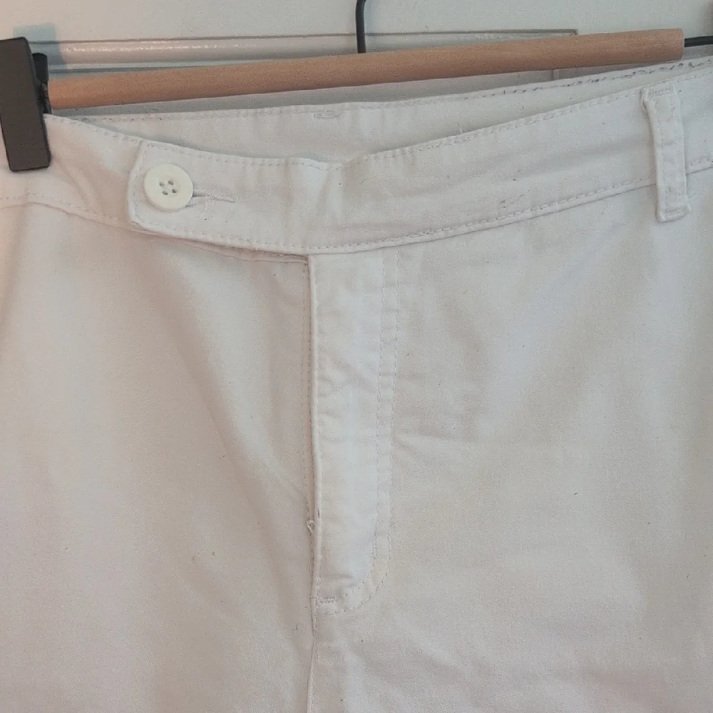 Women's White Shorts - Picture 2 of 7